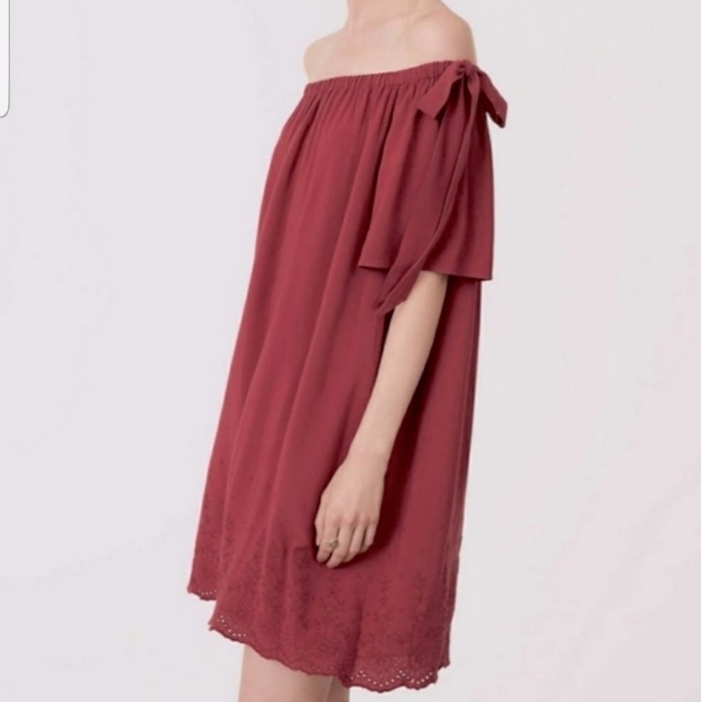 Loft off shoulder summer dress